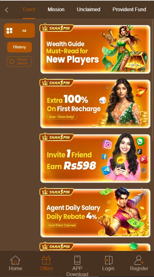 Shahspin Game Event