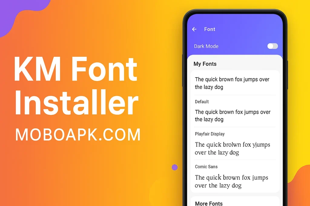 KM Font Installer Latest Version